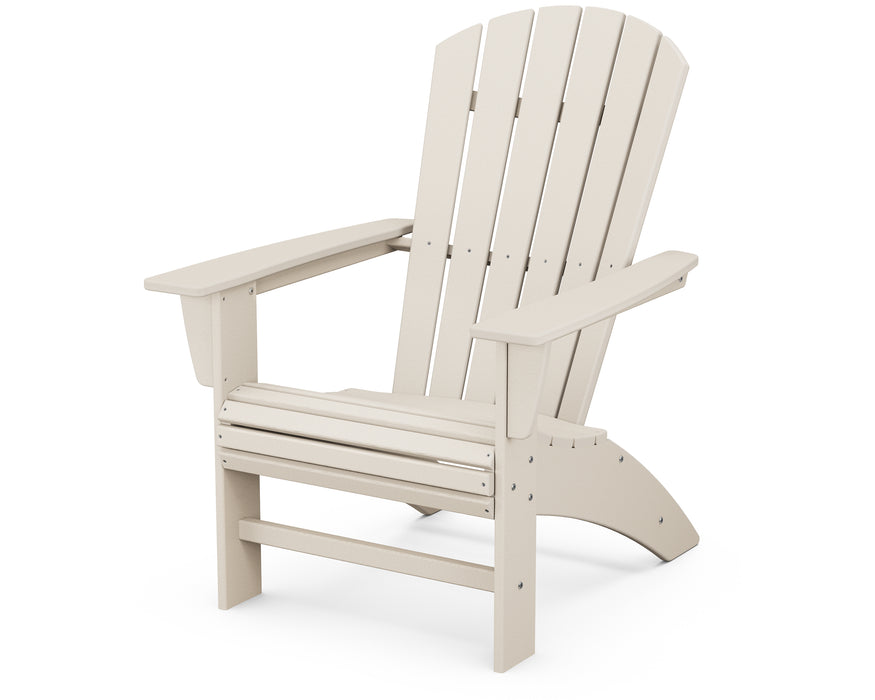POLYWOOD Nautical Curveback Adirondack Chair in Sand image