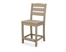 POLYWOOD Lakeside Counter Side Chair in Vintage Sahara image