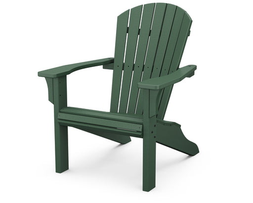 POLYWOOD Seashell Adirondack in Green image