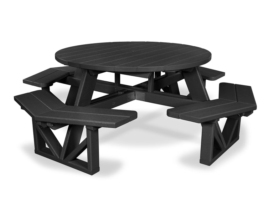POLYWOOD Park 53" Octagon Table in Black image