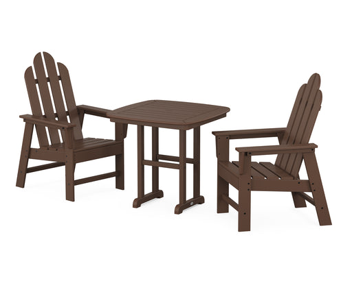 POLYWOOD Long Island 3-Piece Dining Set in Mahogany image