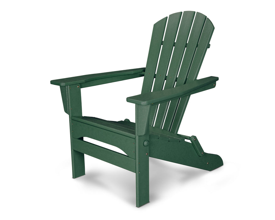 POLYWOOD Palm Coast Folding Adirondack in Green image
