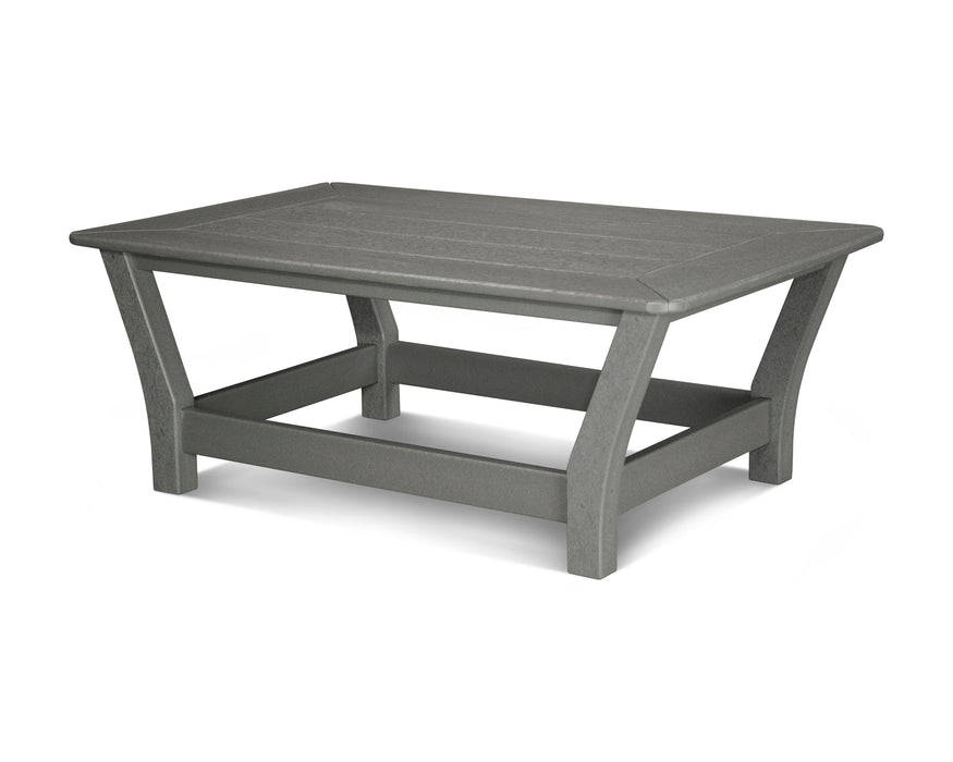 POLYWOOD Harbour Slat Coffee Table in Slate Grey image