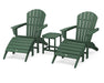 POLYWOOD South Beach Adirondack 5-Piece Set in Green image