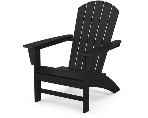 POLYWOOD Nautical Adirondack Chair in Black image