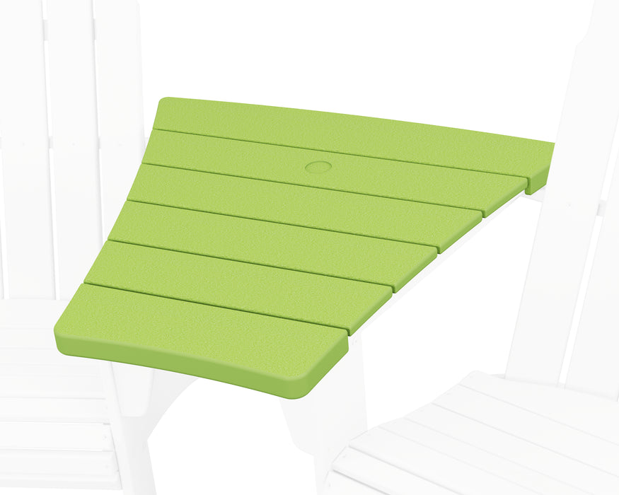 POLYWOOD 600 Series Angled Adirondack Connecting Table in Lime