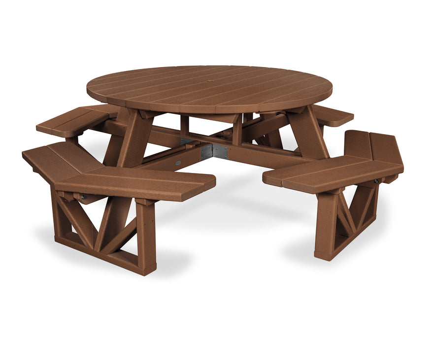 POLYWOOD Park 53" Octagon Table in Teak image