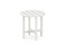 POLYWOOD Round 18" Side Table in Vintage White image