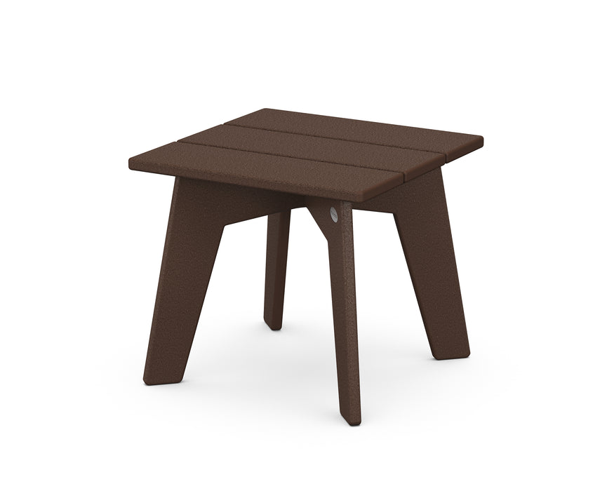 POLYWOOD Riviera Modern Side Table in Mahogany image