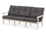 POLYWOOD Lakeside Deep Seating Sofa in Sand / Ash Charcoal image