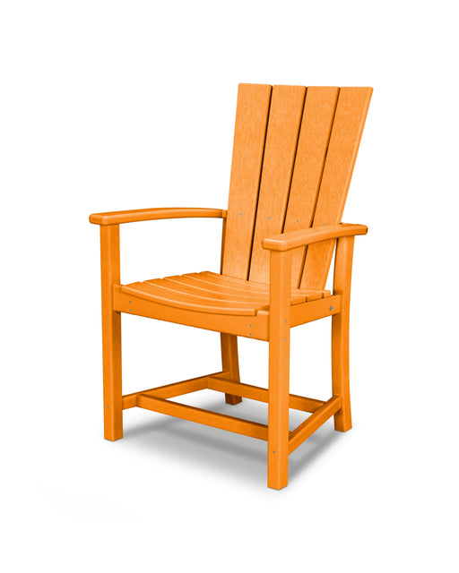POLYWOOD Quattro Upright Adirondack Chair in Tangerine image