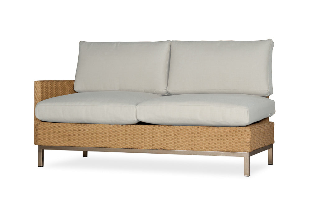 ELEMENTS RIGHT ARM SETTEE WITH LOOM ARM AND BACK