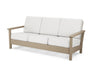 POLYWOOD Harbour Deep Seating Sofa in Vintage Sahara / Natural Linen image