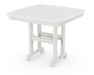 POLYWOOD Nautical 37" Dining Table in Vintage White image