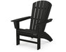 POLYWOOD Nautical Curveback Adirondack Chair in Black image