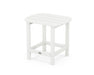 POLYWOOD South Beach 18" Side Table in Vintage White image