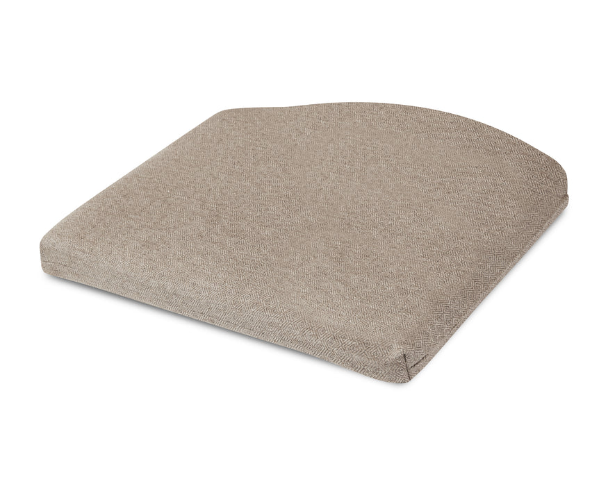 POLYWOOD Seat Cushion - 12.65"D x 15"W x 2.5"H in Sancy Shale image