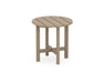 POLYWOOD Round 18" Side Table in Vintage Sahara image