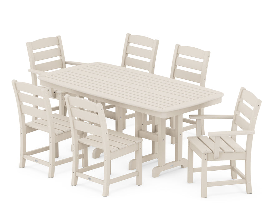 POLYWOOD Lakeside 7-Piece Dining Set in Sand image