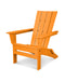 POLYWOOD Quattro Folding Adirondack in Tangerine image