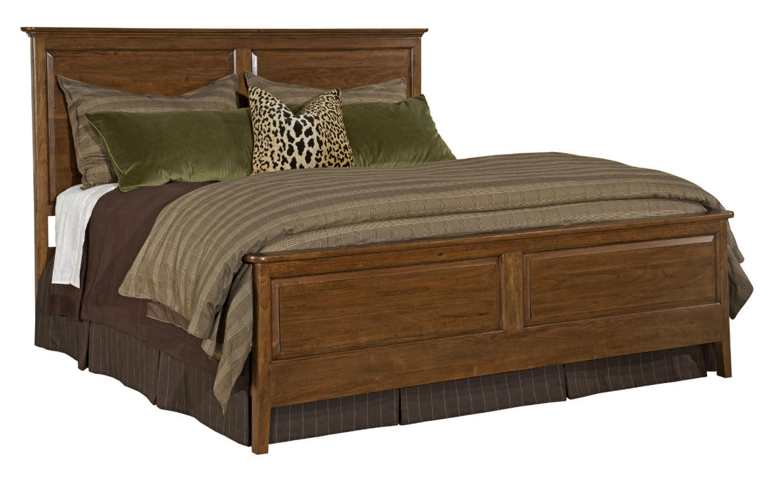 Kincaid Cherry Park Solid Wood King Panel Bed 63-136P