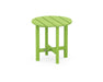 POLYWOOD Round 18" Side Table in Lime image