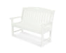 POLYWOOD Nautical 48" Bench in Vintage White image