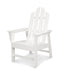 POLYWOOD Long Island Upright Adirondack Chair in White image