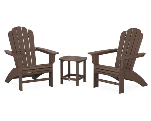 Country Living Country Living Curveback Adirondack Chair 3-Piece Set in Mahogany image