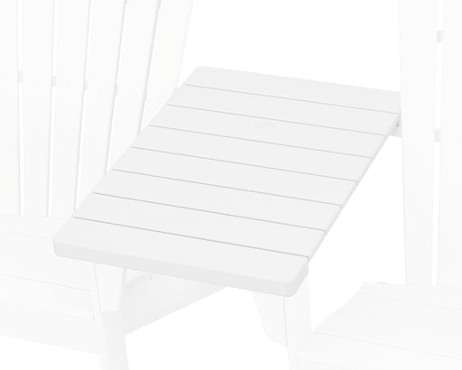 POLYWOOD Straight Adirondack Connecting Table in White image