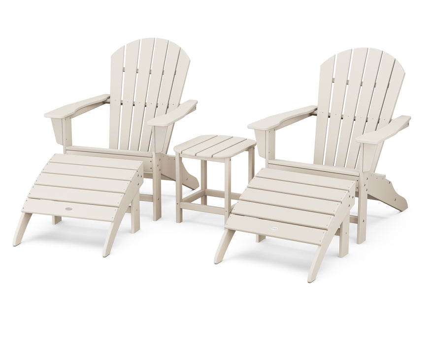 POLYWOOD South Beach Adirondack 5-Piece Set in Sand image