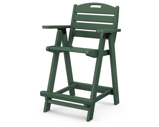 POLYWOOD Nautical Counter Chair in Green image