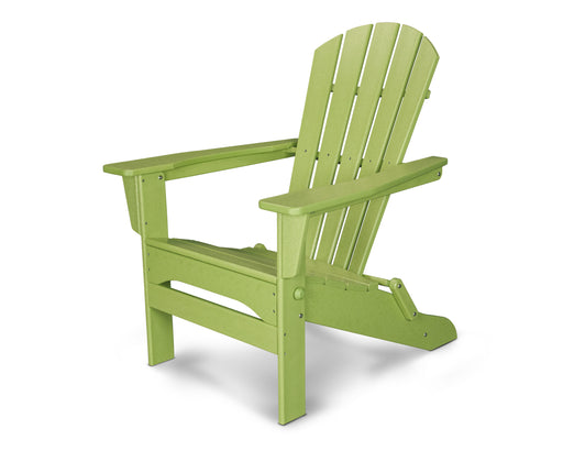 POLYWOOD Palm Coast Folding Adirondack in Lime image