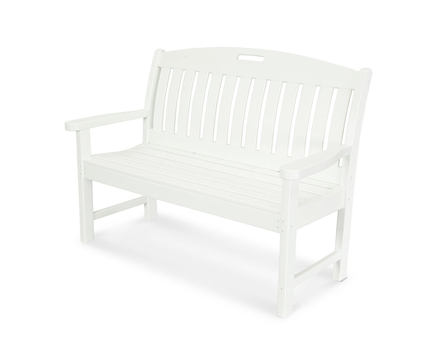 POLYWOOD Nautical 48" Bench in White image