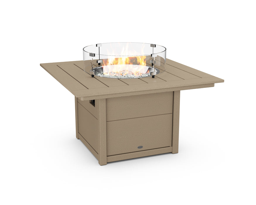 POLYWOOD Square 42" Fire Pit Table in Vintage Sahara image