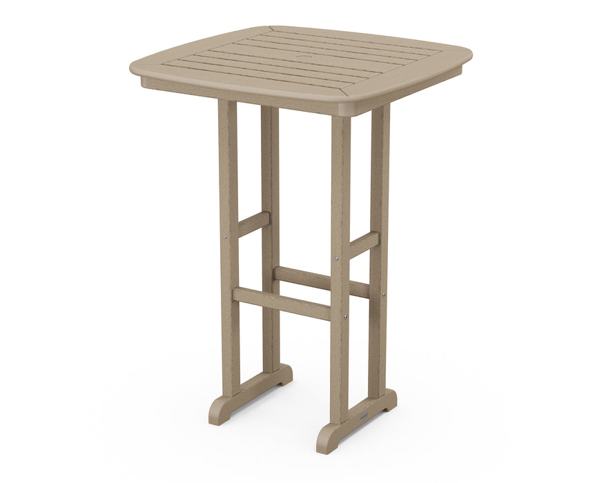 POLYWOOD Nautical 31" Bar Table in Vintage Sahara