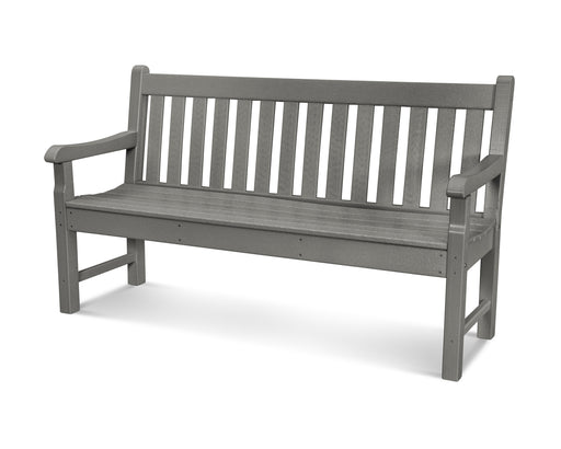POLYWOOD Rockford 60" Bench in Slate Grey image
