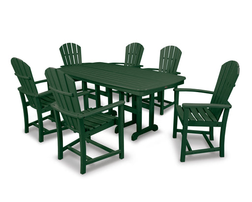 POLYWOOD Palm Coast 7-Piece Dining Set in Green image