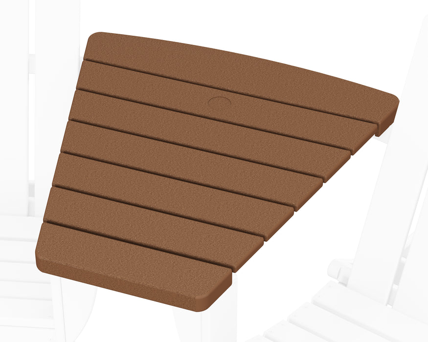 POLYWOOD Classic Series Angled Adirondack Connecting Table in Teak