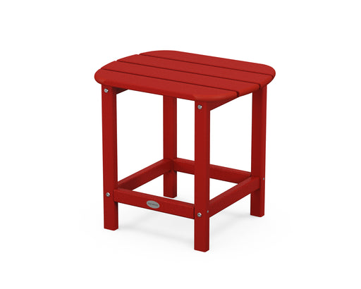 POLYWOOD South Beach 18" Side Table in Crimson Red image