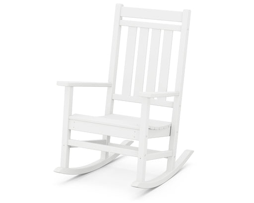 POLYWOOD Estate Rocking Chair in White image