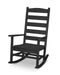 POLYWOOD Shaker Porch Rocking Chair in Black image