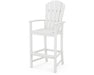 POLYWOOD Palm Coast Bar Chair in White image