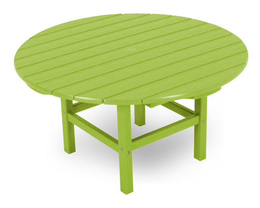 POLYWOOD Round 37" Conversation Table in Lime image