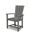 POLYWOOD Quattro Upright Adirondack Chair in Slate Grey image