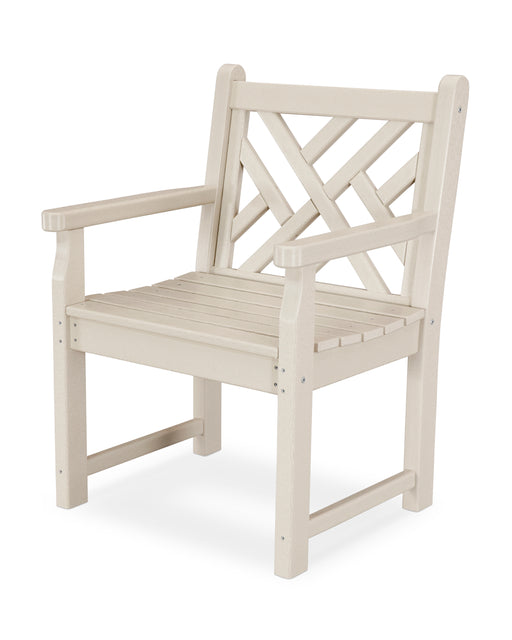 POLYWOOD Chippendale Garden Arm Chair in Sand image