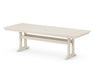 POLYWOOD Farmhouse Trestle 38" x 96" Dining Table in Sand image