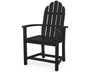 POLYWOOD Classic Adirondack Dining Chair in Black image