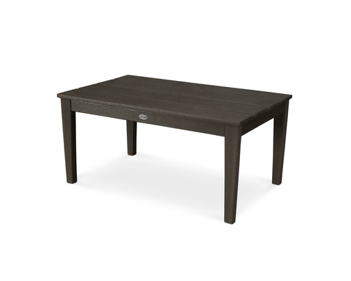 POLYWOOD Newport 22" x 36" Coffee Table in Vintage Coffee image