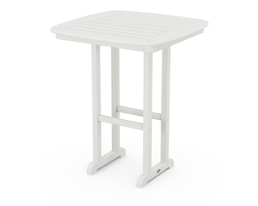 POLYWOOD Nautical 31" Counter Table in Vintage White image